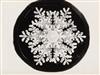 BENTLEY, WILSON A. (1865-1931) Suite of 4 photographs of snow crystals.